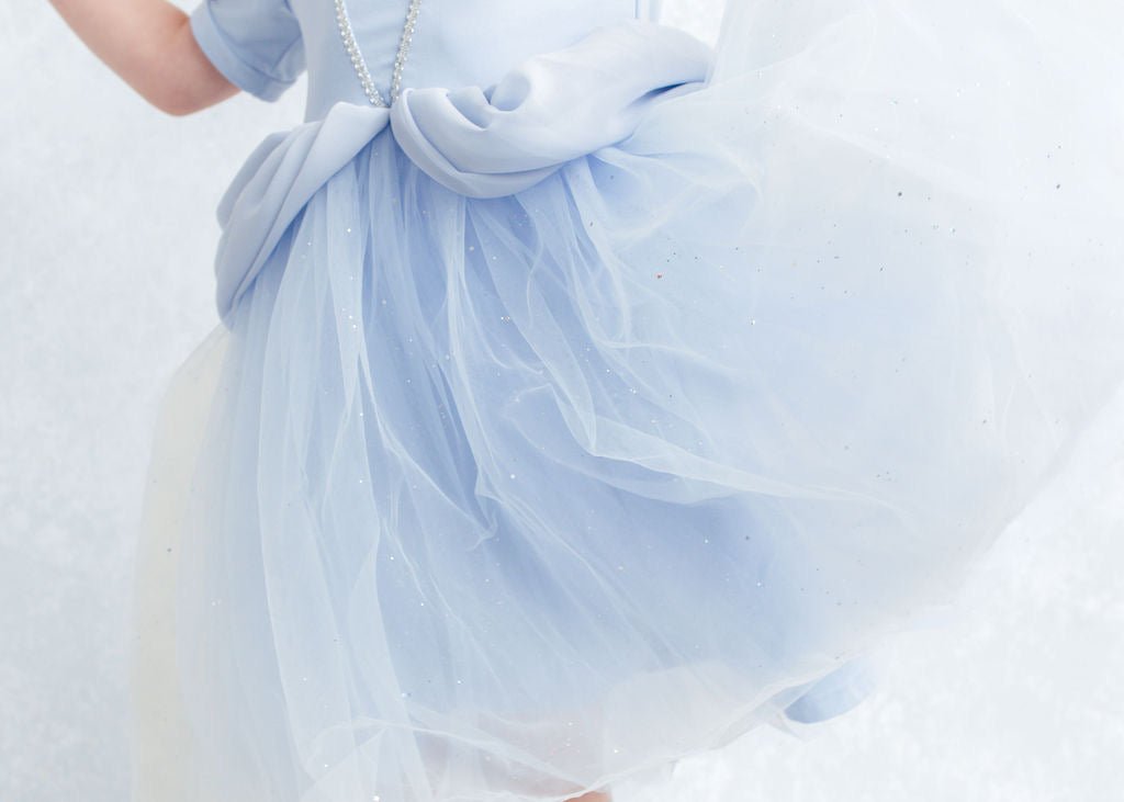 Cinderella Dress Up Princess Dress Soft Blue Tulle Gown | Love, Eloise Cinderella Dress Up Princess Dress Soft Blue Tulle Gown | Love, Eloise