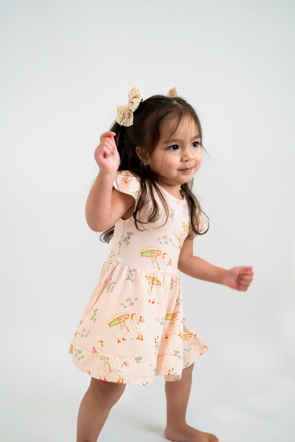 Waddles Bodysuit Twirl Dress - Love, Eloise